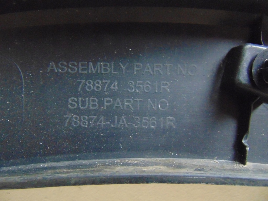 фото №14, Молдинг накладка крыла правый задняя renault arkana 788743561r