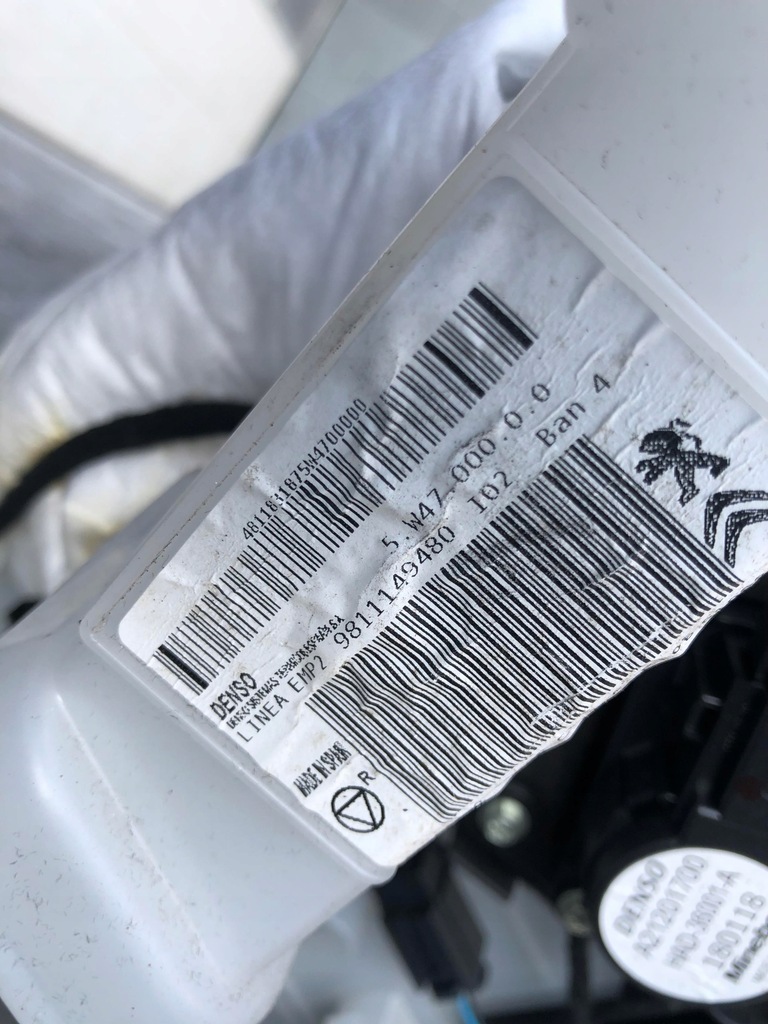 фото №7, Citroen ds7 отопитель 9811149480 1.6 гибрид