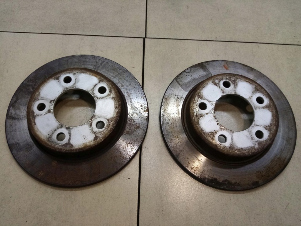 фото №1, Диск тормозная задняя mazda 3 1.6 tdci