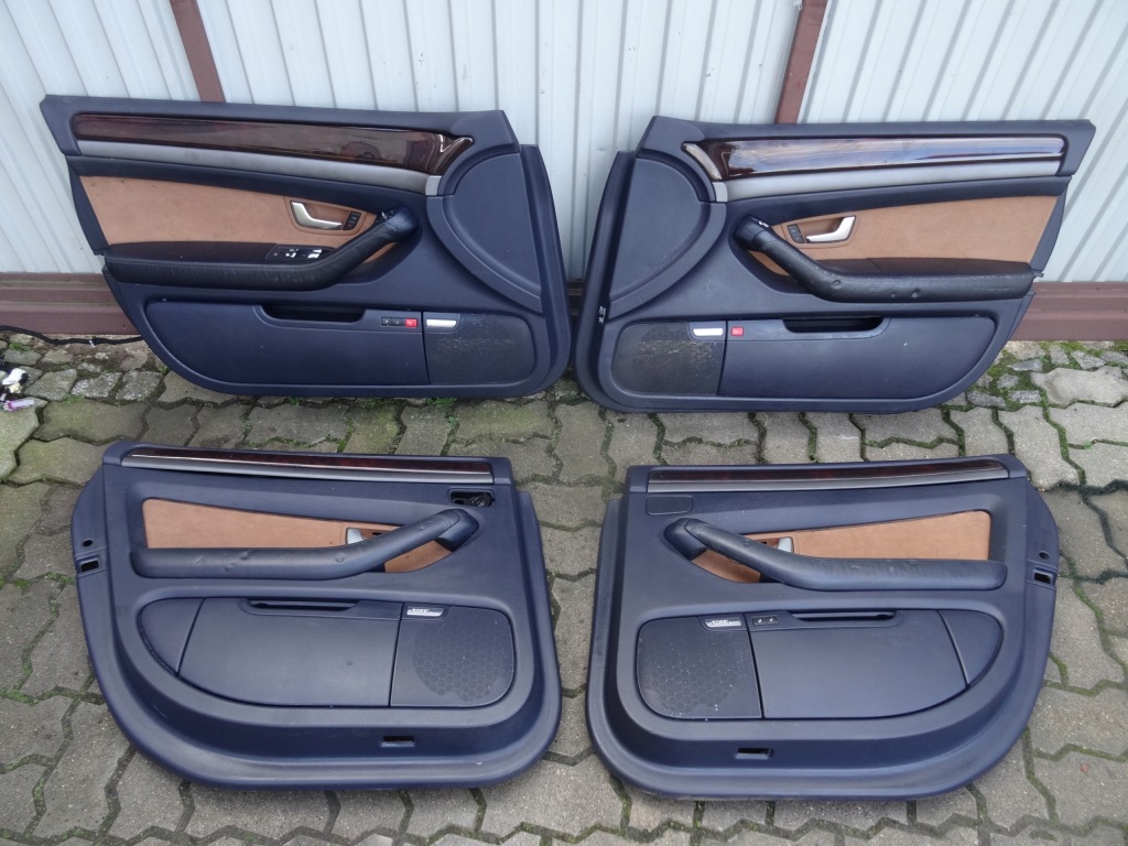 фото №1, Audi a8 d3 03-05 обивка обшивки дверь доставка