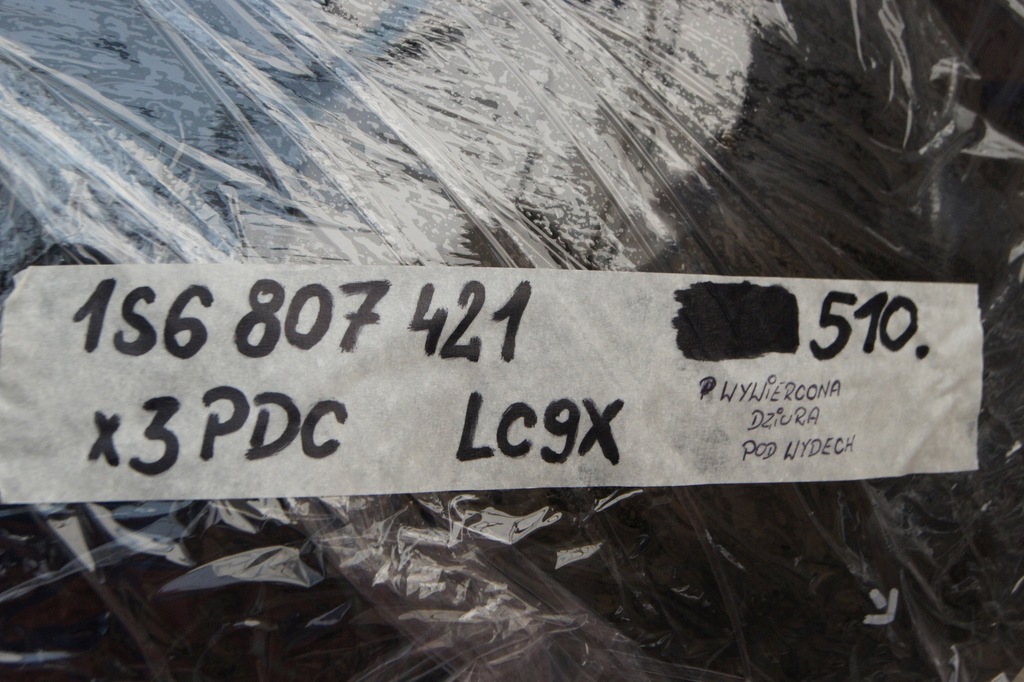 фото №12, Gd vw up бампер задня задній 3xpdc 1s6807421