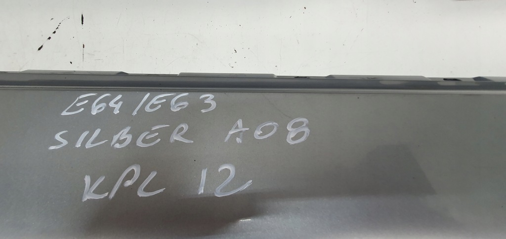 фото №8, Bmw e63 e64 молдинг поріг silber a08 kpl 12