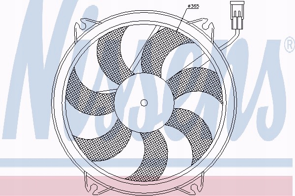 фото №10, Вентилятор радиатора [nissens]