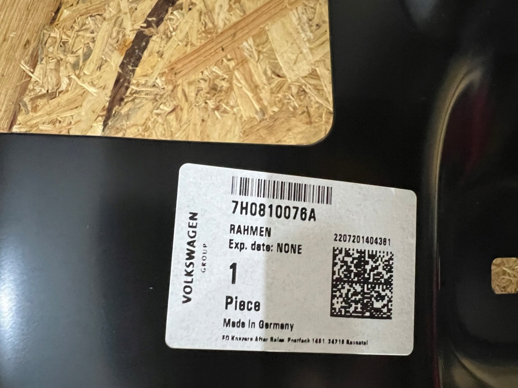 фото №5, Рама блок двигателя порог обшивка volkswagen t5 t6 03-