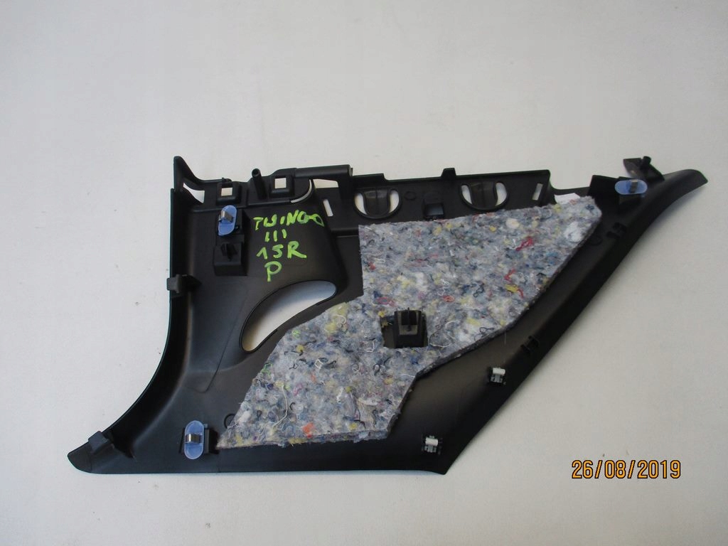 фото №3, Пластик защита стойка правый задняя renault twingo iii