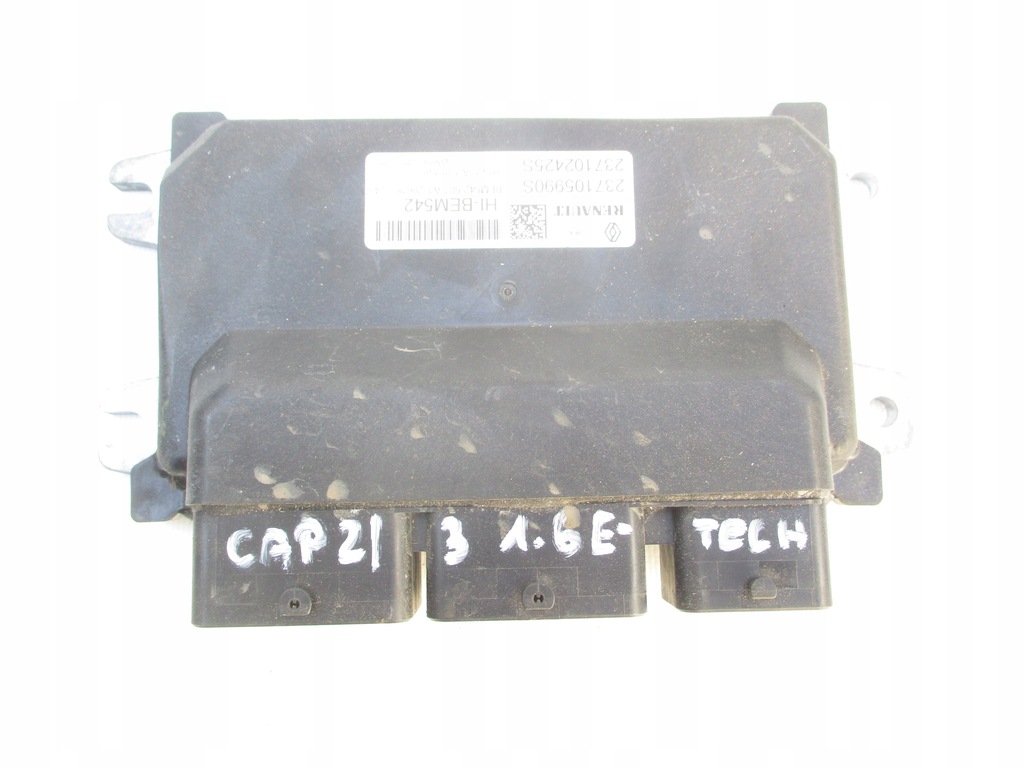 фото №5, Renault captur ii бортовий комп'ютер набір стартовий 1.6 e-tech гібрид 19-24 rok