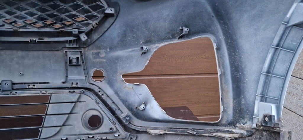 фото №7, Kia niro lift 19- бампер перед передний решётка радиатора