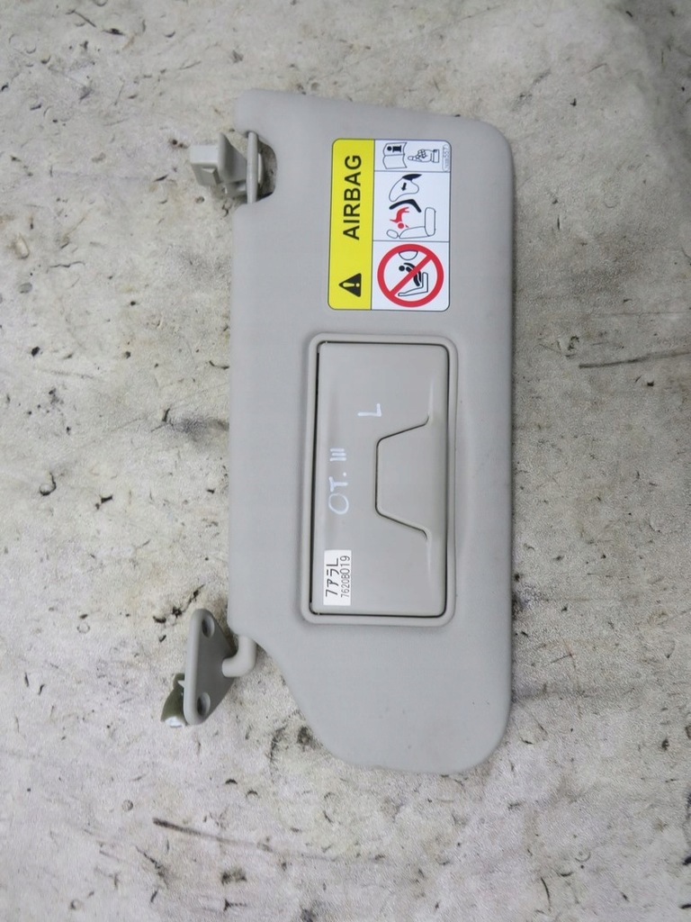 фото №1, Защита солнцезащитная левая outlander iii