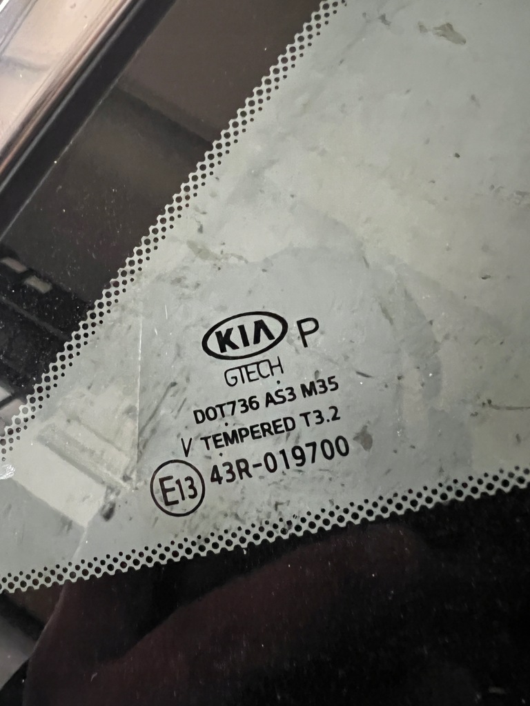 фото №13, Kia ceed 3 iii hb 18- скло кузовна правий задня 87820-j7100