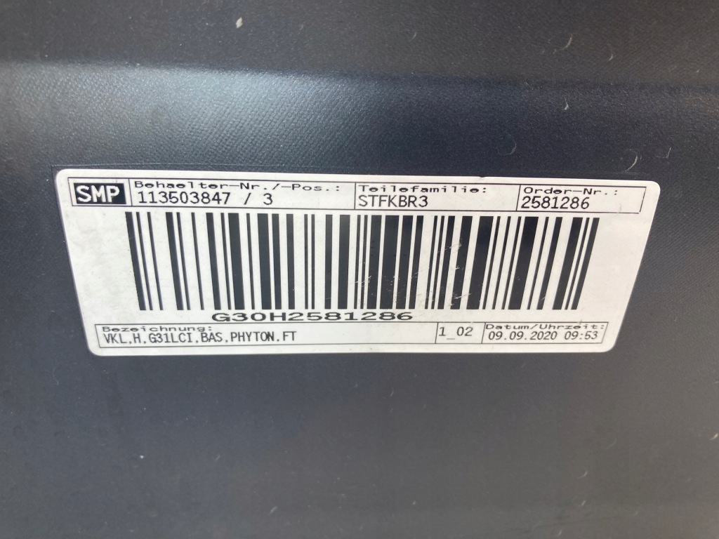 Бампер задній задня bmw 5 g31 lift lci kombi Доставка