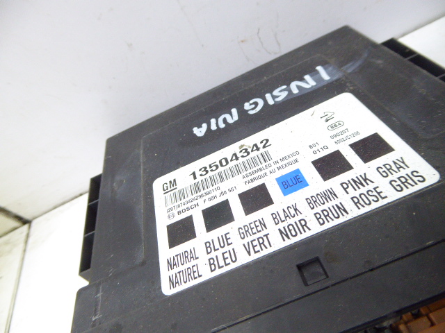 фото №7, Insignia a 08-13 набір стартовий бортовий комп'ютер лічильник петля ключ 2.0 cdti