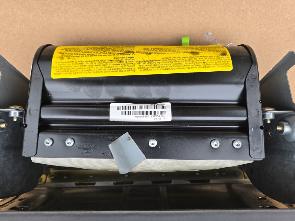 фото №8, Подушка aibag пассажира заглушка vw t4 lift multivan caravelle 7d1880200a