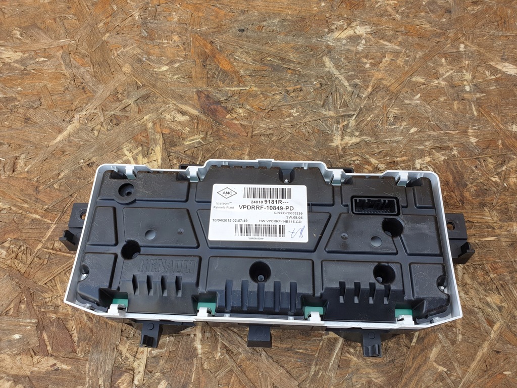 фото №6, Renault captur счетчик приборная панель 248109181r