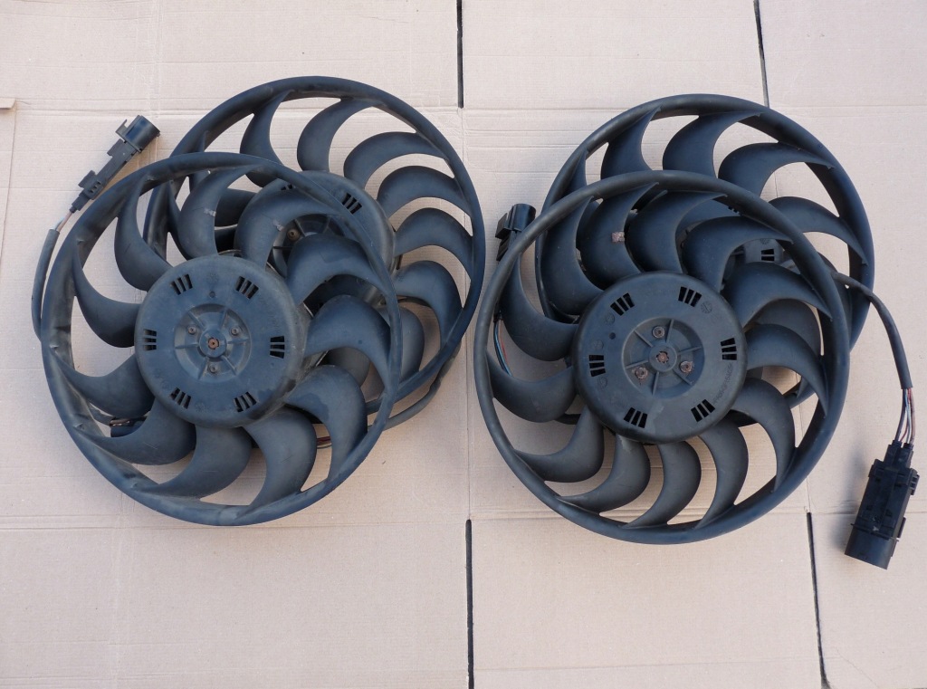 фото №1, Audi a8 d3 вентилятор радіатора 4e0959455g