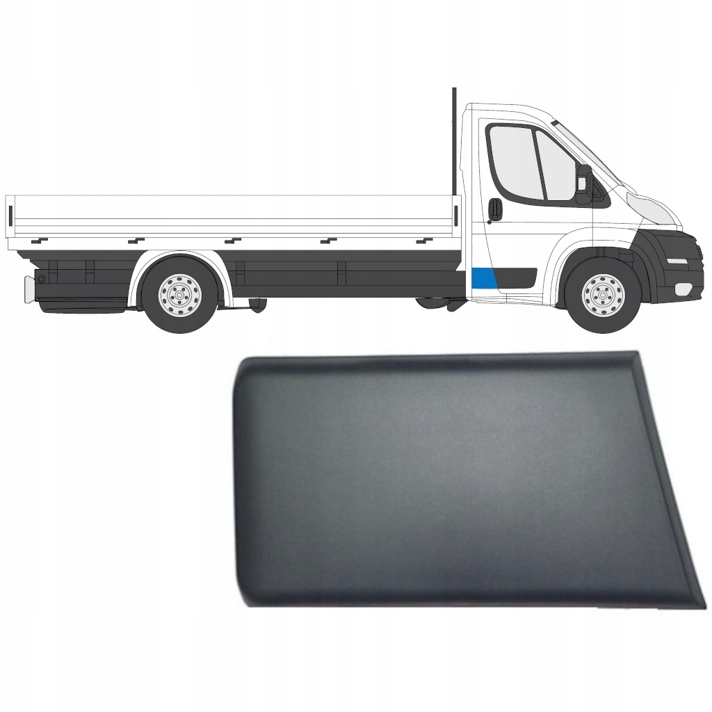 Купити Молдинг одномісна кабіна ducato boxer jumper 2006-