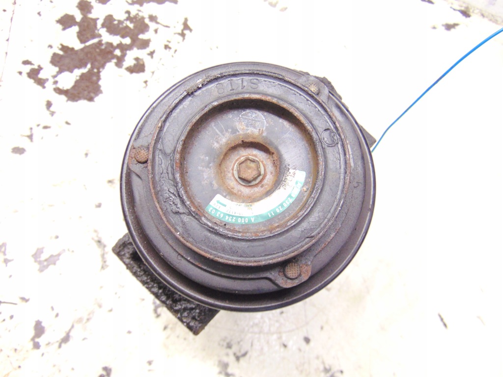 Компресор кондиціонера mercedes w208 купе 3.2 v6 бензин європа Зі Шроту