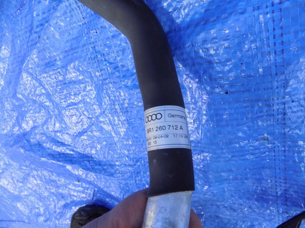 фото №3, Шланг трубка кондиціонера audi q5 8r 2,0tdi