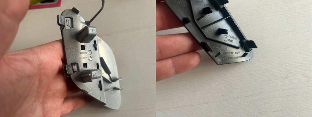 фото №15, Mercedes cls c257 w257 amg 2018-2021 заглушка фаркоп задняя комплектная оригинал