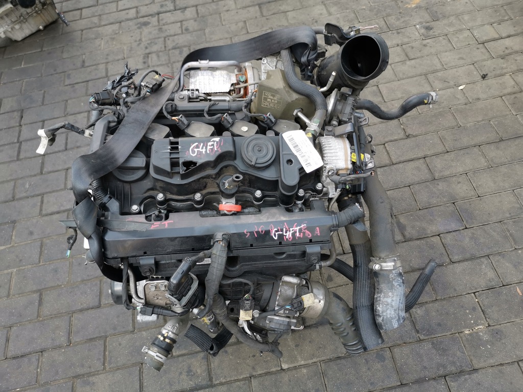 фото №7, Двигатель kompletny hyundai tucson iv santa fe kia sorento 1.6 t-gdi g4ft