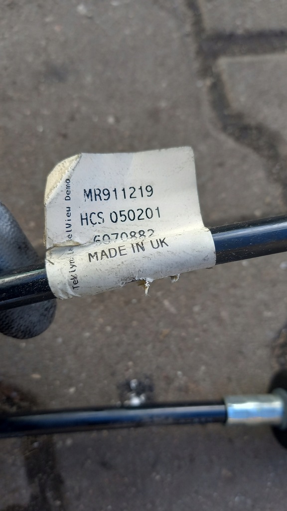 фото №5, Трос переключения передач mitsubishi space star 1.9did