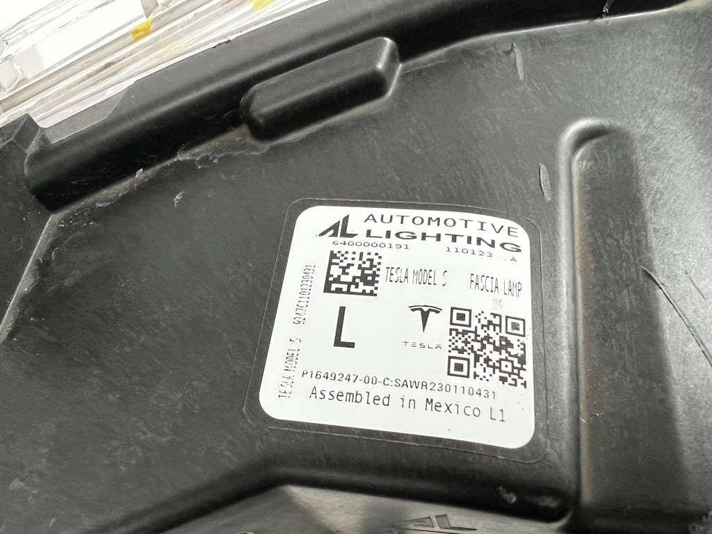 фото №4, Противотуманная фара led drl левый tesla s plaid