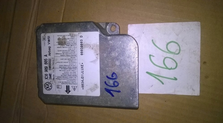 фото №5, Seat leon i 1 блок управления подушек 1c0909605a