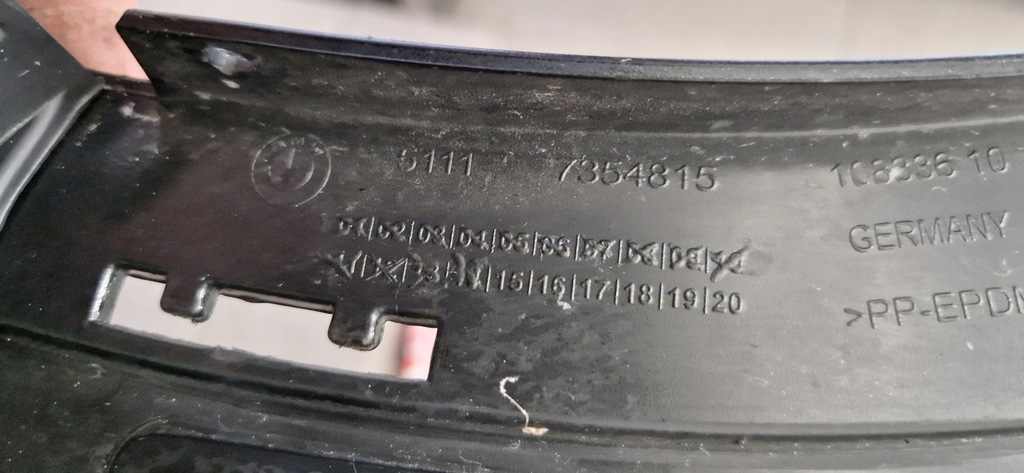 фото №10, Bmw x1 f48 бампер перед передній 2015-2019r