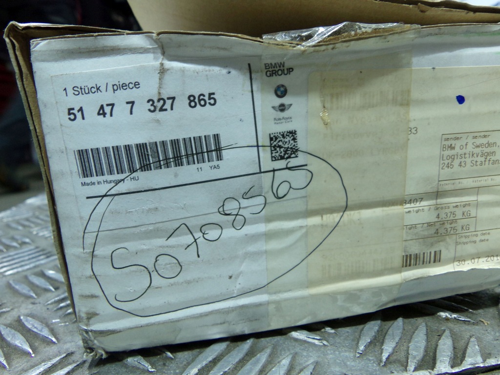 фото №6, Bmw 3 f31 шторка сетчатая багажника nowa 7327865