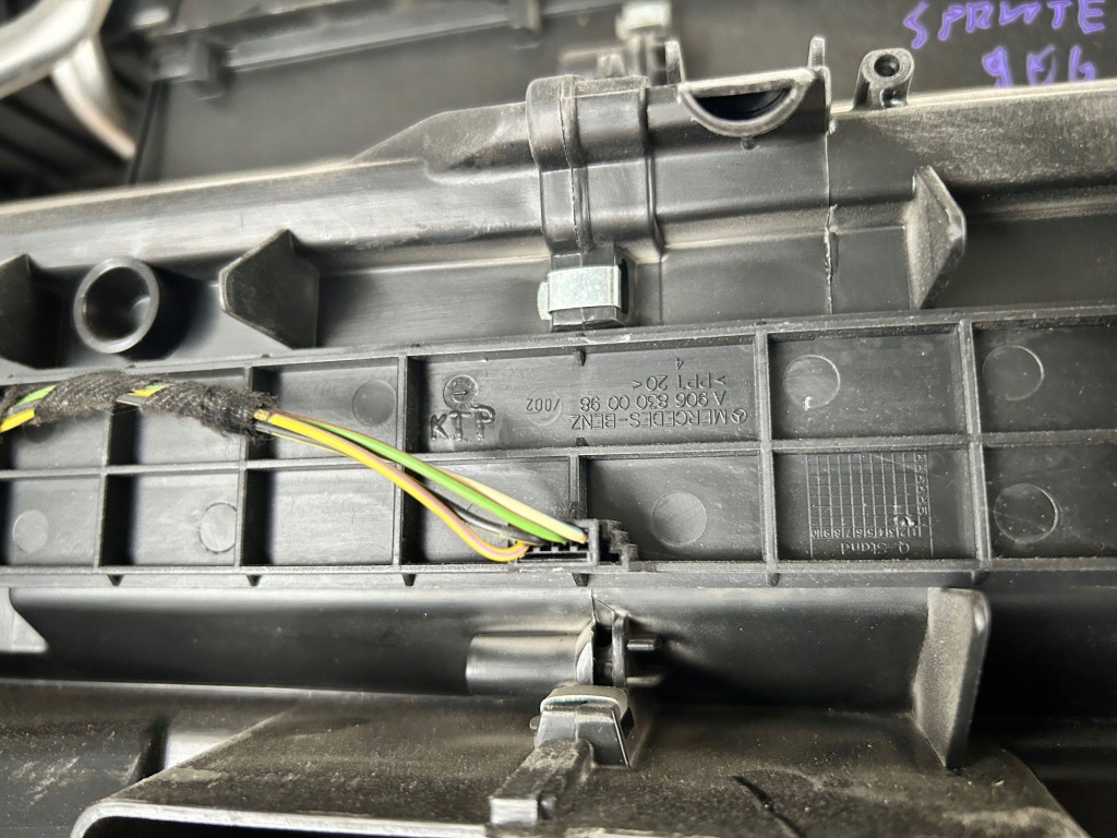 фото №13, Обігрівач кондиціонера mercedes sprinter 906 vw crafter a9068300098