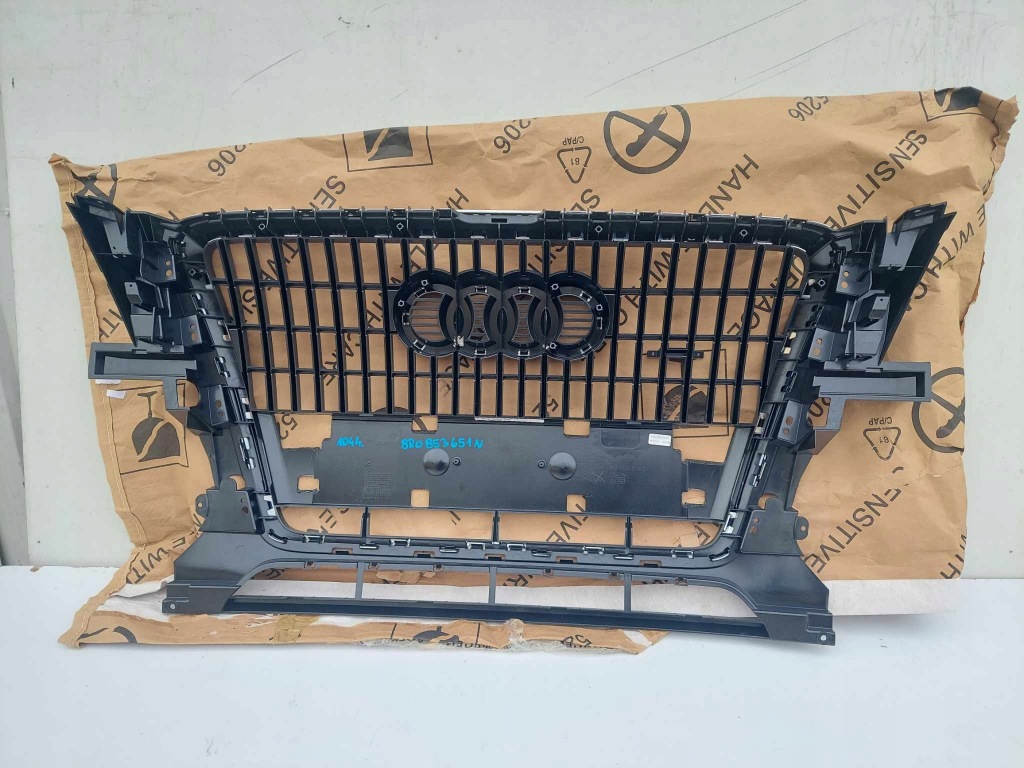 фото №7, Audi q5 i 8r 08- решётка радиатора решётка радиатора бампера перед nowa оригинальный номер