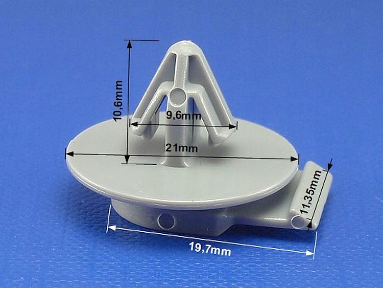 фото №2, 10x клипса накладки mini cooper cabrio club r50 r52 r53 r55 r56 r57 r58 r59