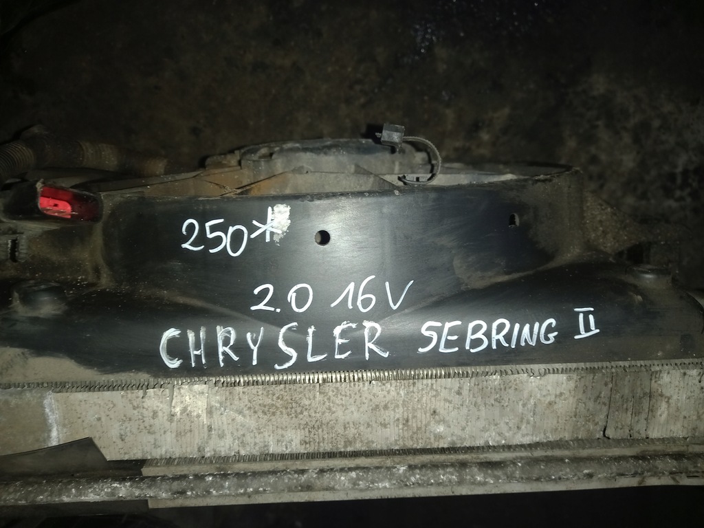 фото №6, Радіатор wody вентилятори chrysler sebring ii