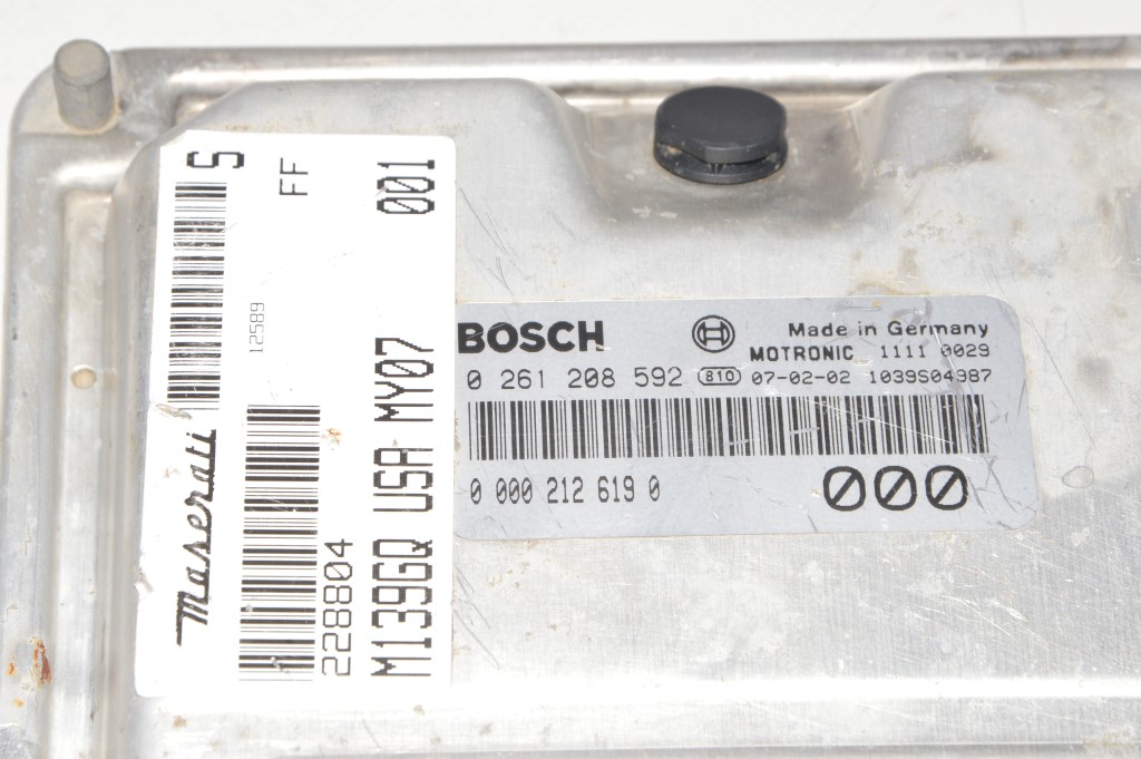 фото №12, Maserati quattroporte m139 блок управления бортовой компьютер