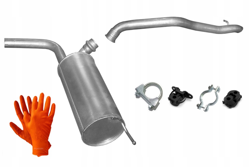 фото №1, Peugeot expert ii 2.0 hdi 16v 88kw od 2007r. гаситель средний труба swb