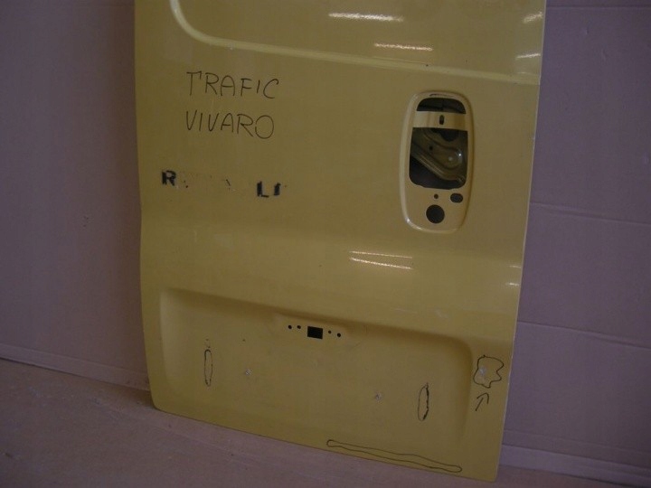 фото №3, Renault trafic blaszak дверь левая задняя