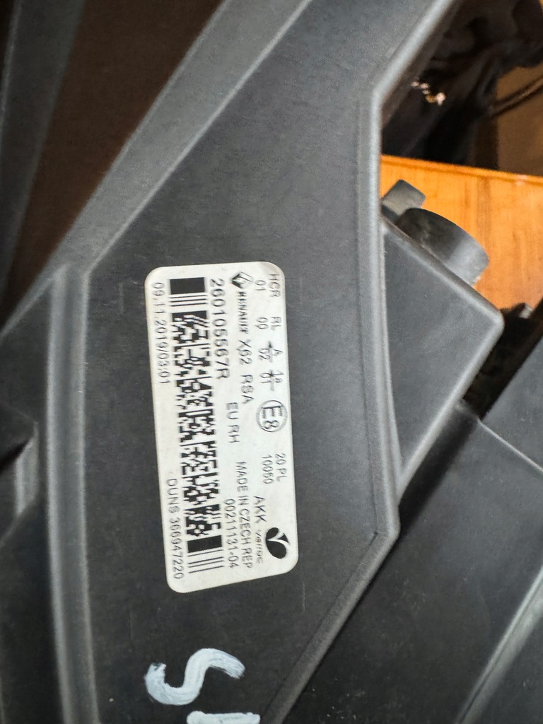 фото №15, Renault master iv лампа передняя правая обычная с led оригинальная