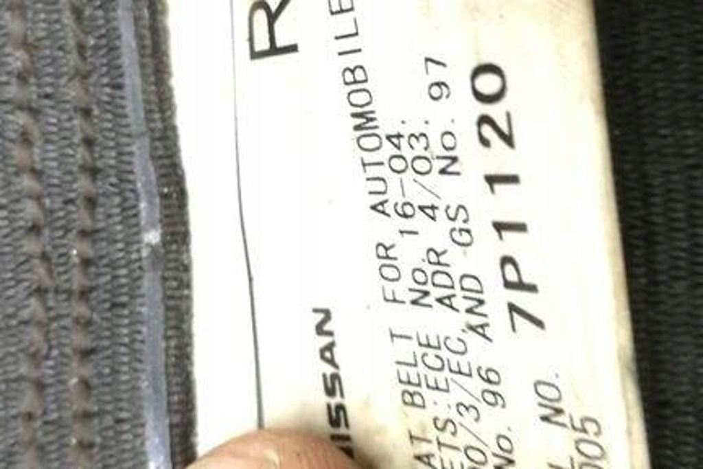 фото №8, Правый pas безопасности w багажник nissan pathfinder iii r51 7p1120