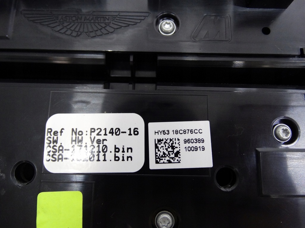 фото №7, Aston martin db11 панель управление кондиционер тонированный hy53-18c876-cc