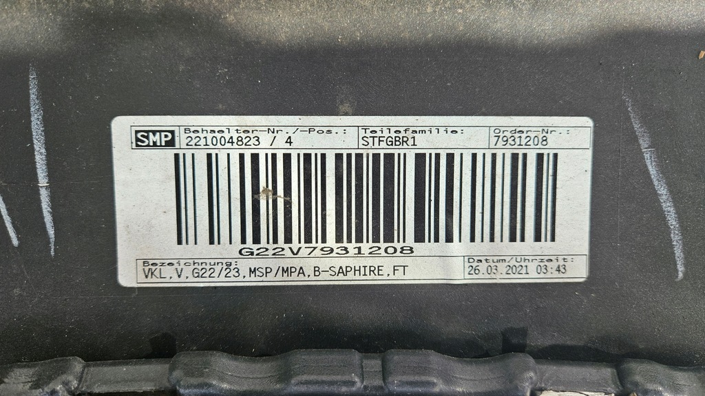 фото №9, Бампер bmw 4 g22 g23 21- перед m-pakiet передний