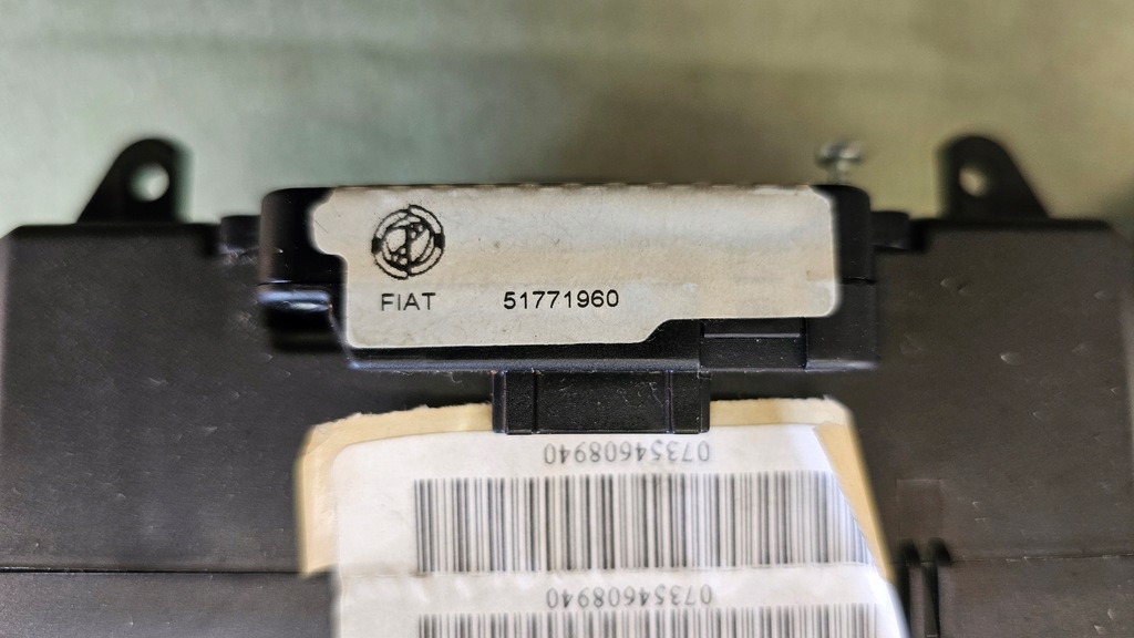 фото №8, Fiat croma ii переключатель комбинированный круиз-контроль 07354608940