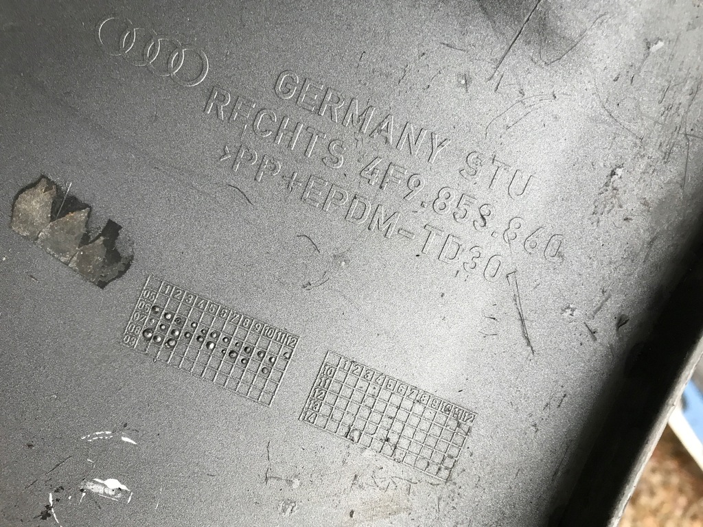 фото №6, Молдинг порог правая a6 c6 lift allroad 4f9853860