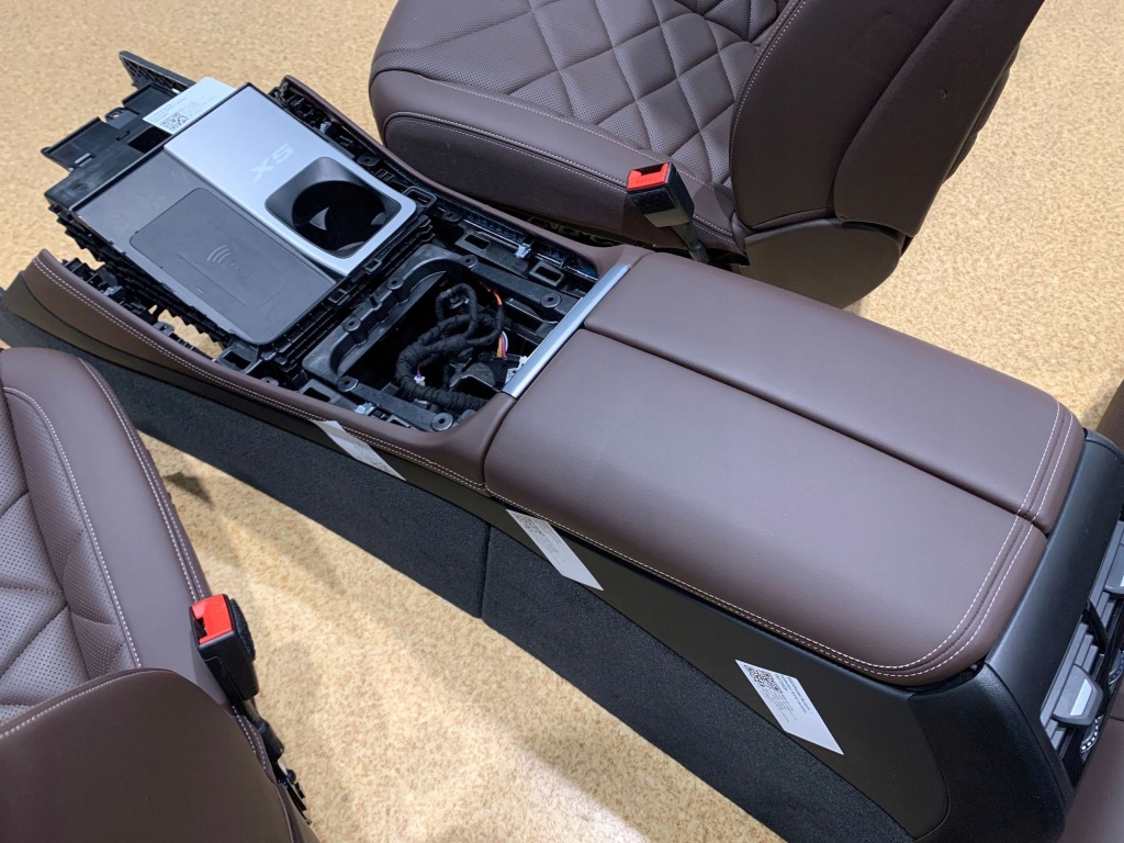 фото №8, Bmw x5 g05 g18 lci сидіння обшивки заднє сидіння комплект jak nowe!