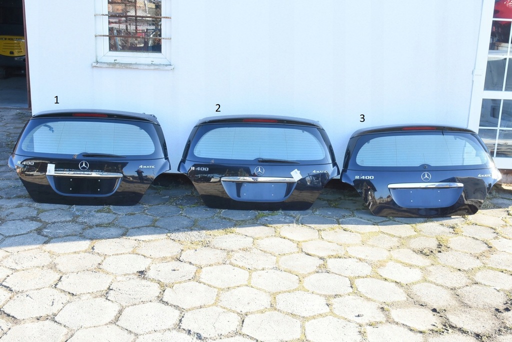 фото №1, Mercedes w251 r lift крышка багажника багажника задняя задняя kpl. c197