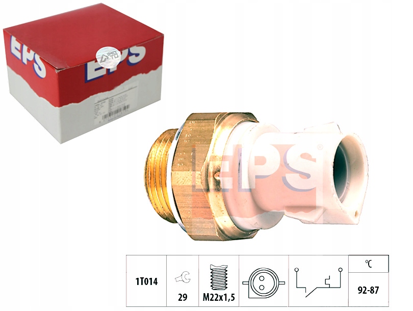фото №1, Eps 1.850.129 переключатель термический, вентилятор радиатора