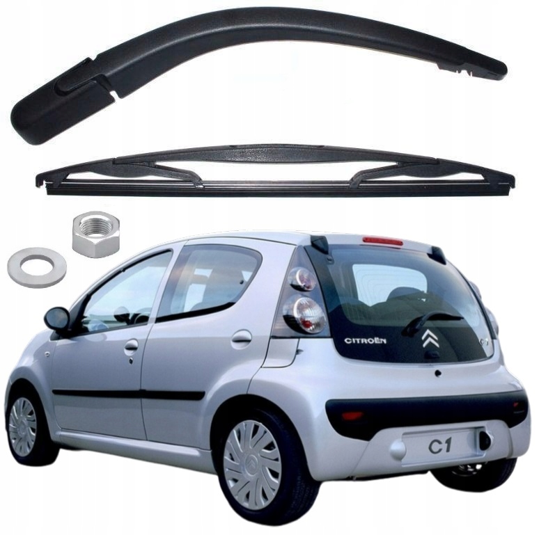 фото №1, Рычаг + дворник задняя пластик citroen c1 od 2005