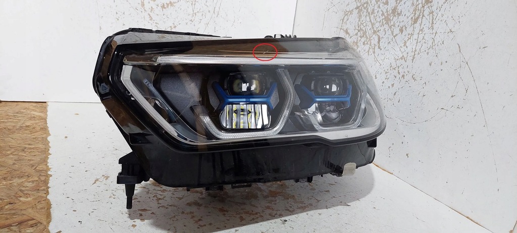 фото №13, Bmw x6 g06 2021 лампы передние