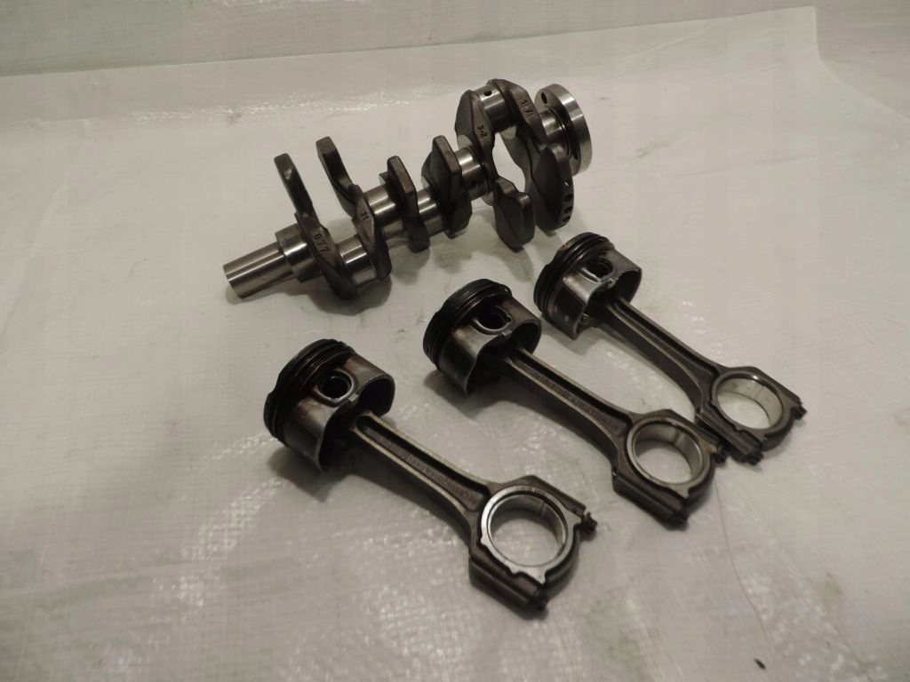 фото №5, Ford puma mk2 fiesta mk8 focus mk4 wał + поршни 1.0 h6bgba rfcm506205fa