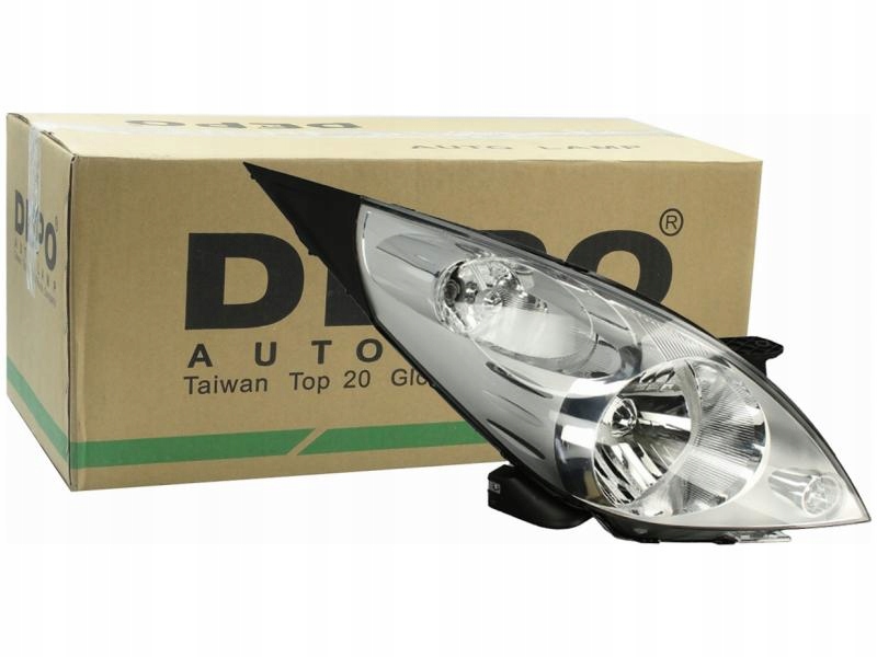 фото №13, Фара лампа правий chevrolet spark m300 10-