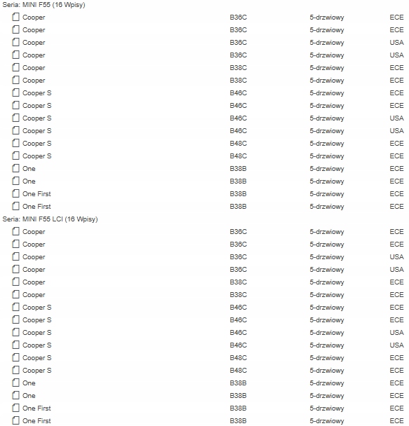 Mini f54 f55 f56 f57 f60 лічильник прилади hud head-up 295km бензин Зі Шроту