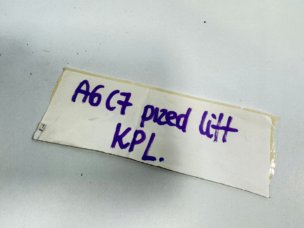 фото №11, A6 c7 решітка бампера права ліва комплект